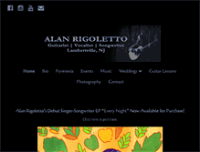 Tablet Screenshot of alanrigoletto.com